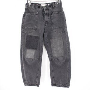 Free People High Rise Jeans in Charcoal